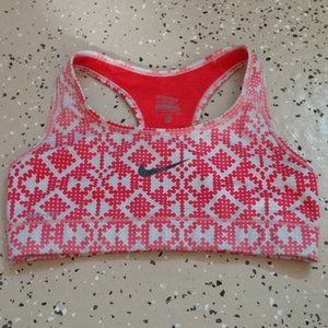 Nike Pro Sports bra pink/gray
